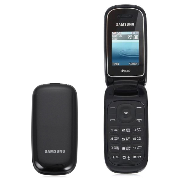 Мобильный Samsung GT-E1272 кнопочный телефон на 2 sim