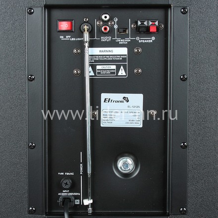 Колонка ElTRONIC 20-06 TWIN BOX динамик 4шт/12" комплект 2 колонки (160 Ватт)