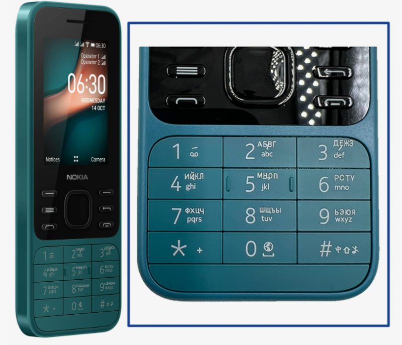 Кнопочный телефон nokia 6300 4G WhatsApp Wi-Fi