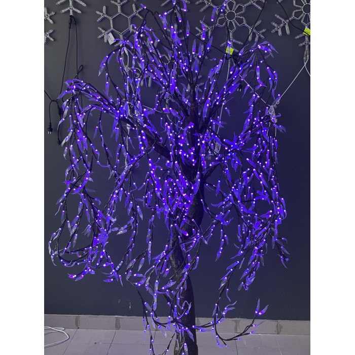 Светодиодное дерево Ива 1.6 м 240 Led уличное IP65 24V (мульти) с режимами свечения